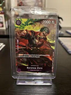 Roronoa Zoro OP-06 Pre-Release Winner Promo SEALED P-045 One Piece Card English - Image 1