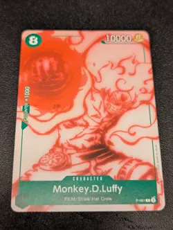 Monkey.D.Luffy P-061 - One Piece TCG - Starter Deck 16: GREEN Uta English Promo - Image 1