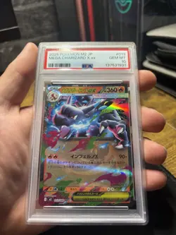 PSA 10 Mega CHARIZARD X EX 013/080 GEM MINT Japanese Pokemon - Image 1