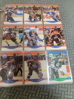 1990 Pro Set Complete Series 1 & 2 Hockey Cards #1-175 Pro Set Binder - MINT - Image 4