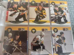 1990 Pro Set Complete Series 1 & 2 Hockey Cards #1-175 Pro Set Binder - MINT - Image 5