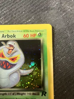 Dark Arbok - 2/82 - Pokemon Team Rocket Unlimited Holo Rare Card WOTC LP+ - Image 4