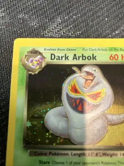 Dark Arbok - 2/82 - Pokemon Team Rocket Unlimited Holo Rare Card WOTC LP+ - Image 5