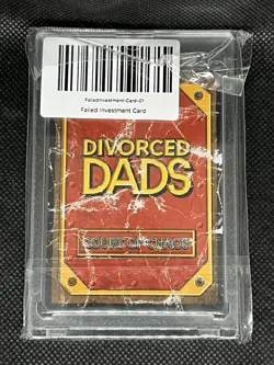 Divorced Dads Court Of Chaos Failed Investment Serialized Card #’d 232/999 - Image 2