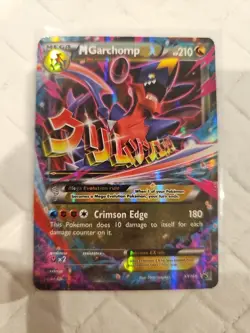Pokemon M Garchomp EX Black Star Promos Holo Card XY168 - Image 1