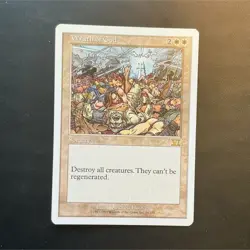 Wizards of the Coast Wrath of God White Sorcery Rare 6th Edition 1999 - Image 1