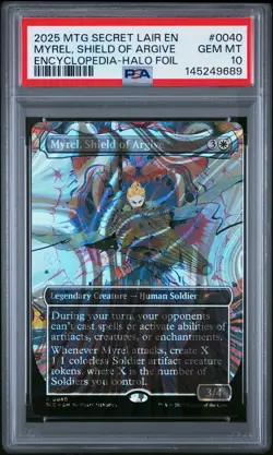 2025 MTG SECRET LAIR COUNTDOWN KIT #0040 MYREL, SHIELD OF ARGIVE PSA 10 - Image 1
