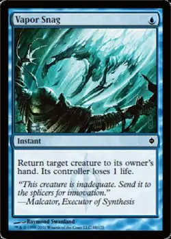 MTG magic cards 2x Vapor Snag New Phyrexia NM-Mint, English - Image 1