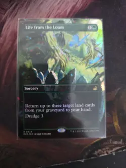 Life from the Loam (Anime Borderless) Ravnica Remastered Foil - Image 1