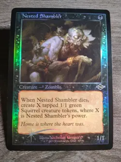 MTG Nested Shambler Retro Frame FOIL (Modern Horizons 2) NM - Image 1