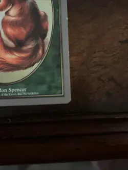 1998 MTG Squirrel Token #94 Unglued UGL Ron Spencer Art Vintage Magic Rare - Image 4