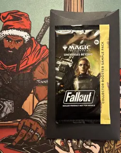 MTG Fallout Collectors Boosters Sample Pack Magic The Gathering - Image 1