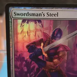 MTG Swordsman's Steel - Foil, NM-Mint, English Commander: Marvel Super Heroes - Image 4