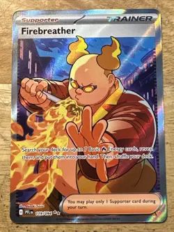 Firebreather - 119/094 - Ultra Rare - Phantasmal Flames - NM/M - Pokemon Card - Image 1