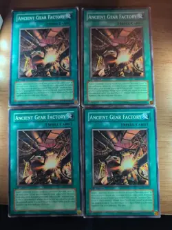 4 X Ancient Gear Factory - SOI-EN039 - Common - 1sr Editions - YuGiOh - Image 1