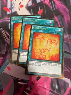 YUGIOH - REKINDLING X3 - PGL2 - GOLD RARE - NM - 1ST ED - Image 1