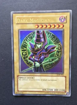 Yu-Gi-Oh! Dark Magician LOB-005 Ultra Rare Holo Unlimited Vintage Card - Image 3