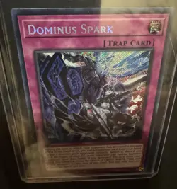 Konami Yu-Gi-Oh! Dominus Spark BLZD-EN077 Secret Rare Holo 1st Trap EN - Image 4