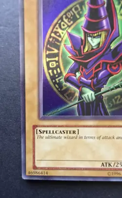 Yu-Gi-Oh! Dark Magician LOB-005 Ultra Rare Holo Unlimited Vintage Card - Image 4