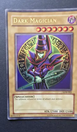 Yu-Gi-Oh! Dark Magician LOB-005 Ultra Rare Holo Unlimited Vintage Card - Image 4