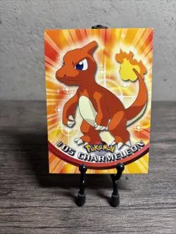 Charmeleon #05 - BLUE Logo - Non-Holo - SERIES 1 - TOPPS POKEMON CARD - NM!! - Image 1