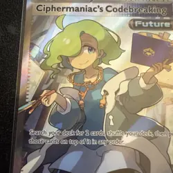 Pokemon Card Ciphermaniacs Codebreaking 198/162 2024 SV05: Temporal Forces - Image 4