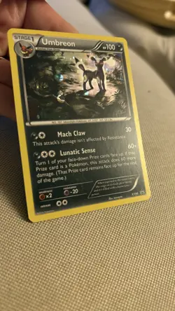 Pokemon 2016 Umbreon XY96 Black Star Promo Holo Card - Image 2