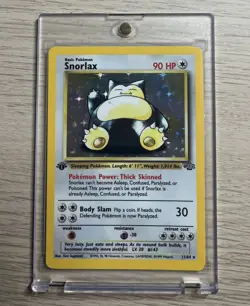 Snorlax 11/64 Jungle 1st Edition Holo Rare Vintage WOTC Pokemon Card - Image 1