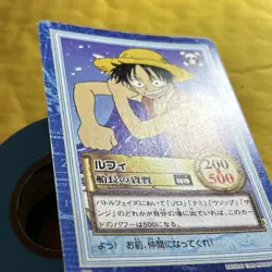 One Piece Luffy Carddass Hyper Battle Card S02 1999 Japan - Image 3