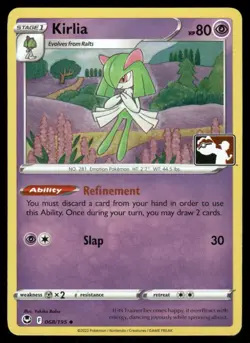 Pokemon Cards Kirlia 068/195 Holo Prize Pack Series Cards Uncommon NM - Image 1