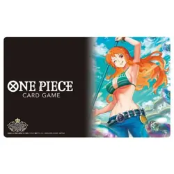 One Piece Card Game Championship Set Nami Playmat & Storage Box Bandai NEW - Image 1