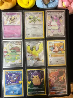 Pokemon cards Binder Collection Holo lot most in NM/LP Dark Gyarados, Eevee 173 - Image 2