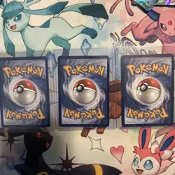 Pokemon Trainer Cards (3 Cards Full Art) Emma, grimsley,amarys - Image 5