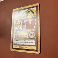 2000 BANDAI One Piece Hyper Battle NAMI SCARCE C43 EARLY CARD VINTAGE LUFFY - Image 3
