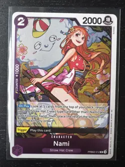 Nami PRB02-012 R One Piece Foil Card The Best Vol. 2 English - Image 1