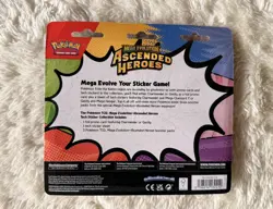 Ascended Heroes 3 Pack Tech Sticker Triple Blister Gastly Pokemon TCG Cards New - Image 2