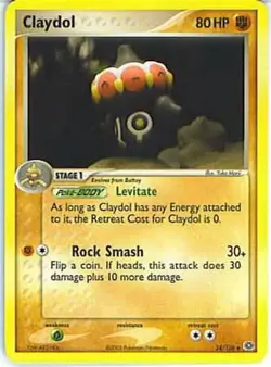 Pokemon Card - Emerald 24/106 - CLAYDOL (uncommon) - NM - Image 1