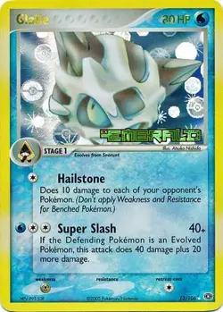 Pokemon Card - Emerald 13/106 - GLALIE (reverse holo) - NM - Image 1