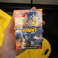 Pokemon Cards TCG S&V: Surging Sparks Booster Bundle [6 Packs] Sealed New Rare - Image 1
