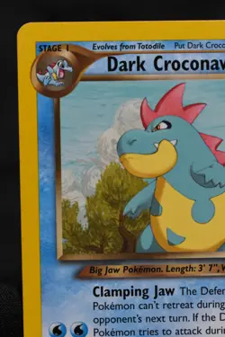 Dark Croconaw 32/105 LP Neo Destiny Regular Uncommon Unlimited Pokemon TCG Card - Image 2