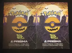 HOUNDOUR HOUNDOOM X2 Cards Prisma Trick Or Treat Halloween Cracked Ice Holo - Image 4