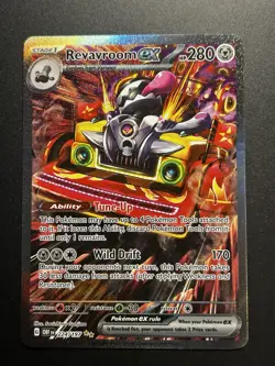 Pokemon TCG Revavroom ex 224/197 SV03 Obsidian Flames SIR Holo ENG NM - Image 1