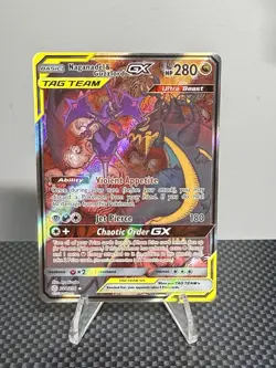 Naganadel Guzzlord GX 224/236 Cosmic Eclipse Tag Team Alt Alternate Art NM - Image 1