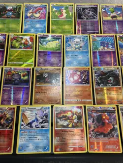 (30) Pokemon Cards Lot WOTC Vtg Holo STAMPED REVERSE Milotic Donphan Politoed - Image 3
