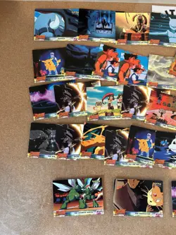 33 Mewtwo Strikes Back Movie Animation Topps Pokemon Card Lot Vintage WOTC - Image 3