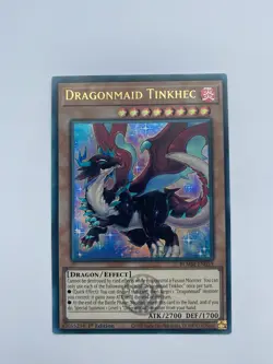 Dragonmaid Tinkhec - Emblazoned Ultra Rare 1st Edition BLMM-EN059 - NM - YuGiOh - Image 1