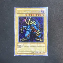 Tri-Horned Dragon LOB-000 The Legend of Blue Eyes White Dragon NM - Image 1