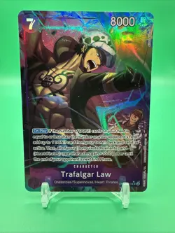 Trafalgar Law Alt Art OP12-073 NM One Piece Card Game English - Image 1