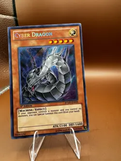 Yugioh Cyber Dragon RYMP-EN059 Secret Rare 1st Edition NM - Image 1