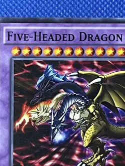 Yugioh Five-Headed Dragon - 1st Edition - NM+ Card - Image 2